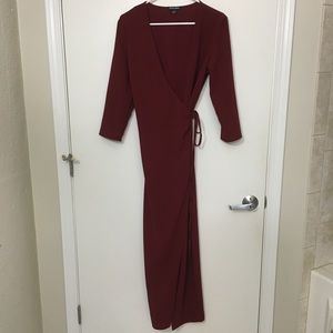 American Apparel side-tie dress